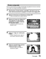 Предварительный просмотр 80 страницы Sanyo VPC-E6U - 6-Megapixel Digital Camera (French) Manuel D'Instructions