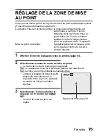 Предварительный просмотр 82 страницы Sanyo VPC-E6U - 6-Megapixel Digital Camera (French) Manuel D'Instructions