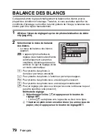 Предварительный просмотр 85 страницы Sanyo VPC-E6U - 6-Megapixel Digital Camera (French) Manuel D'Instructions