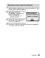 Предварительный просмотр 102 страницы Sanyo VPC-E6U - 6-Megapixel Digital Camera (French) Manuel D'Instructions