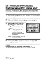 Предварительный просмотр 107 страницы Sanyo VPC-E6U - 6-Megapixel Digital Camera (French) Manuel D'Instructions