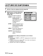 Предварительный просмотр 117 страницы Sanyo VPC-E6U - 6-Megapixel Digital Camera (French) Manuel D'Instructions