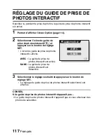 Предварительный просмотр 123 страницы Sanyo VPC-E6U - 6-Megapixel Digital Camera (French) Manuel D'Instructions