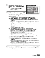 Предварительный просмотр 126 страницы Sanyo VPC-E6U - 6-Megapixel Digital Camera (French) Manuel D'Instructions