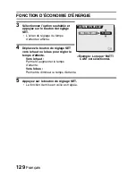 Предварительный просмотр 135 страницы Sanyo VPC-E6U - 6-Megapixel Digital Camera (French) Manuel D'Instructions