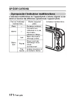 Предварительный просмотр 177 страницы Sanyo VPC-E6U - 6-Megapixel Digital Camera (French) Manuel D'Instructions