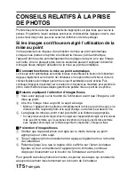 Предварительный просмотр 181 страницы Sanyo VPC-E6U - 6-Megapixel Digital Camera (French) Manuel D'Instructions