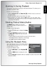 Предварительный просмотр 43 страницы Sanyo VPC-E870 - 8-Megapixel Digital Camera User Manual