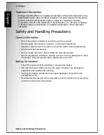 Preview for 3 page of Sanyo VPC-E875 User Manual