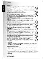 Preview for 5 page of Sanyo VPC-E875 User Manual