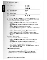 Preview for 41 page of Sanyo VPC-E875 User Manual