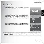 Preview for 35 page of Sanyo VPC-E890 Instruction Manual