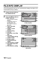 Предварительный просмотр 142 страницы Sanyo VPC-FH1A - Full HD Video Instruction Manual