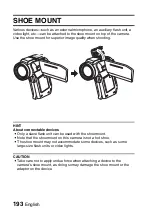 Предварительный просмотр 212 страницы Sanyo VPC HD1 - Xacti Camcorder - 720p Instruction Manual