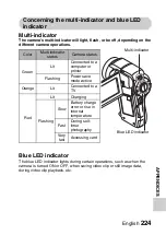 Предварительный просмотр 243 страницы Sanyo VPC HD1 - Xacti Camcorder - 720p Instruction Manual