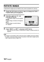 Preview for 121 page of Sanyo VPC HD2 - Xacti Camcorder - 720p Instruction Manual