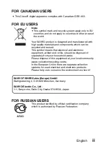 Предварительный просмотр 3 страницы Sanyo VPC HD700 - Xacti Camcorder - 720p Instruction Manual