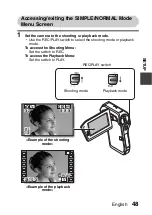 Предварительный просмотр 63 страницы Sanyo VPC HD700 - Xacti Camcorder - 720p Instruction Manual