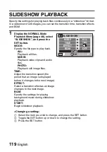 Предварительный просмотр 134 страницы Sanyo VPC HD700 - Xacti Camcorder - 720p Instruction Manual