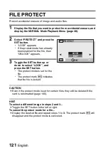 Предварительный просмотр 136 страницы Sanyo VPC HD700 - Xacti Camcorder - 720p Instruction Manual