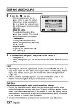 Предварительный просмотр 152 страницы Sanyo VPC HD700 - Xacti Camcorder - 720p Instruction Manual