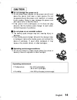 Preview for 17 page of Sanyo VPC-J2 Instruction Manual