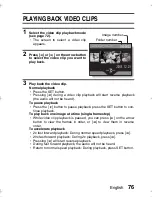 Preview for 79 page of Sanyo VPC-J2 Instruction Manual