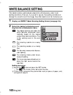 Preview for 108 page of Sanyo VPC-J2 Instruction Manual