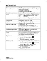 Preview for 196 page of Sanyo VPC-J2 Instruction Manual