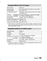 Preview for 201 page of Sanyo VPC-J2 Instruction Manual