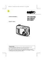 Предварительный просмотр 1 страницы Sanyo VPC-MZ1 Instruction Manual