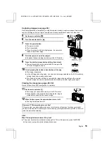 Предварительный просмотр 21 страницы Sanyo VPC-MZ1 Instruction Manual