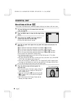 Предварительный просмотр 64 страницы Sanyo VPC-MZ1 Instruction Manual