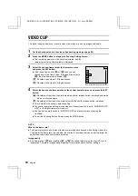 Предварительный просмотр 66 страницы Sanyo VPC-MZ1 Instruction Manual