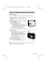 Предварительный просмотр 69 страницы Sanyo VPC-MZ1 Instruction Manual