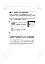 Предварительный просмотр 74 страницы Sanyo VPC-MZ1 Instruction Manual