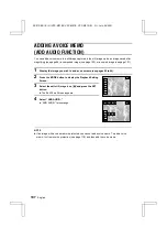 Предварительный просмотр 110 страницы Sanyo VPC-MZ1 Instruction Manual