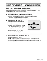 Preview for 91 page of Sanyo VPC-MZ2 Instruction Manual