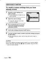 Preview for 128 page of Sanyo VPC-MZ2 Instruction Manual