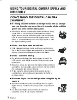 Предварительный просмотр 10 страницы Sanyo VPC-MZ3 Instruction Manual