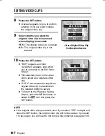 Предварительный просмотр 150 страницы Sanyo VPC-MZ3 Instruction Manual