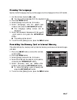 Предварительный просмотр 18 страницы Sanyo VPC S1080 - Xacti Digital Camera Instruction Manual