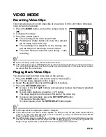 Предварительный просмотр 24 страницы Sanyo VPC S1080 - Xacti Digital Camera Instruction Manual