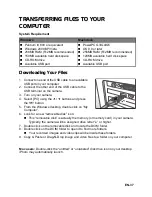 Preview for 38 page of Sanyo VPC-S1285 Instruction Manual