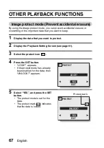 Preview for 70 page of Sanyo VPC-S5 Instruction Manual