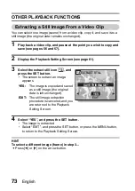 Preview for 76 page of Sanyo VPC-S5 Instruction Manual