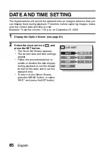 Preview for 88 page of Sanyo VPC-S5 Instruction Manual