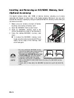 Preview for 19 page of Sanyo VPC-S500EX Instruction Manual