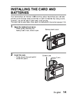 Предварительный просмотр 20 страницы Sanyo VPC-S6 User Manual