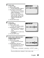 Предварительный просмотр 26 страницы Sanyo VPC-S6 User Manual